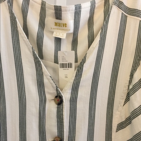 Anthropologie NANTES TEXTURED SHIRTDRESS new - Picture 6 of 7